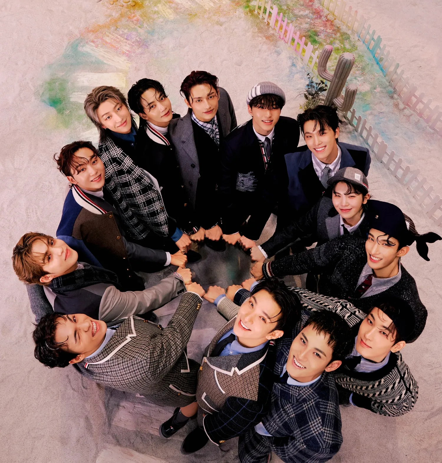 SEVENTEEN粉絲拍下的瞬間