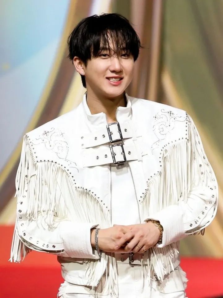 Recent activity shot of Changbin (Stray Kids)