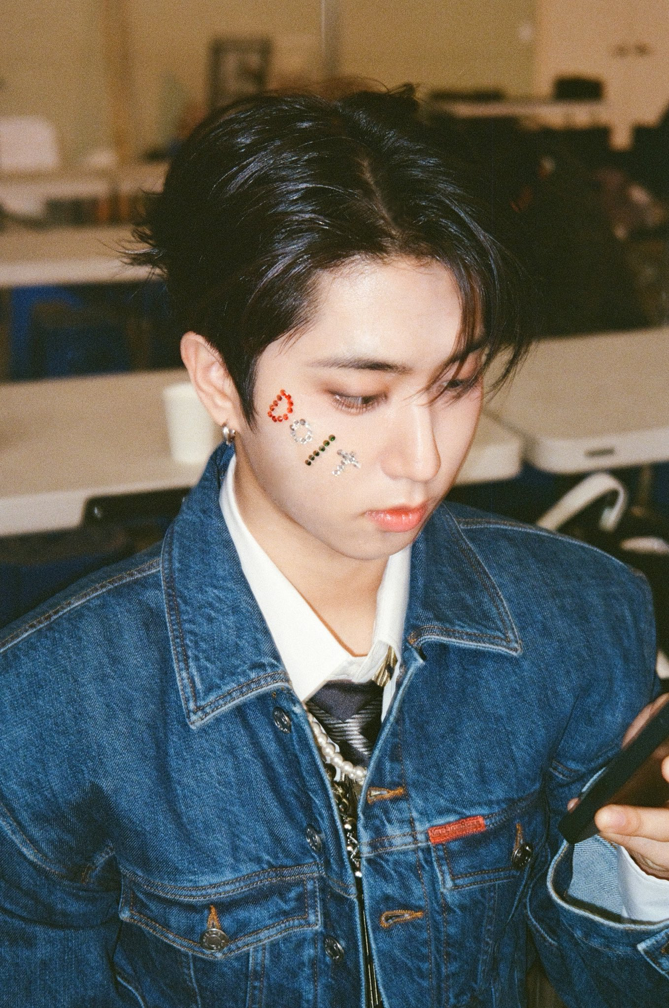 A moment captured by HAN (Stray Kids)'s fan