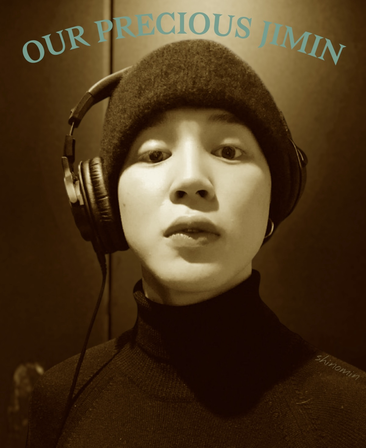 Recent activity shot of Jimin (BTS)