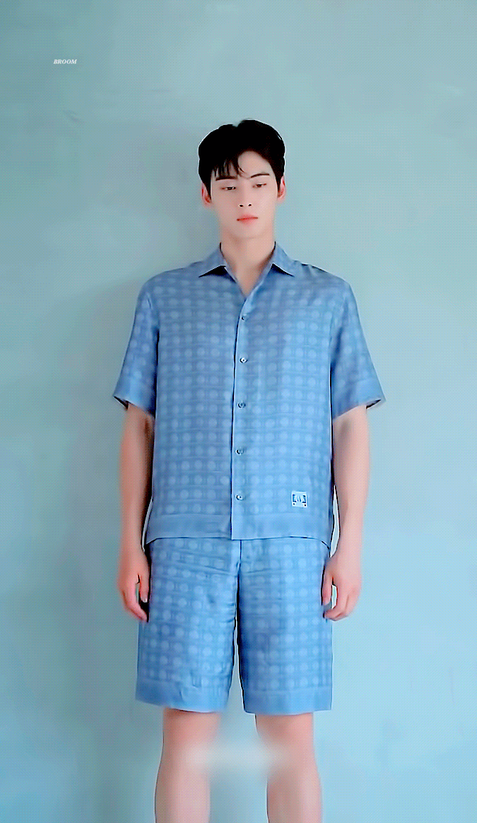 Recent activity shot of Eunwoo (ASTRO)