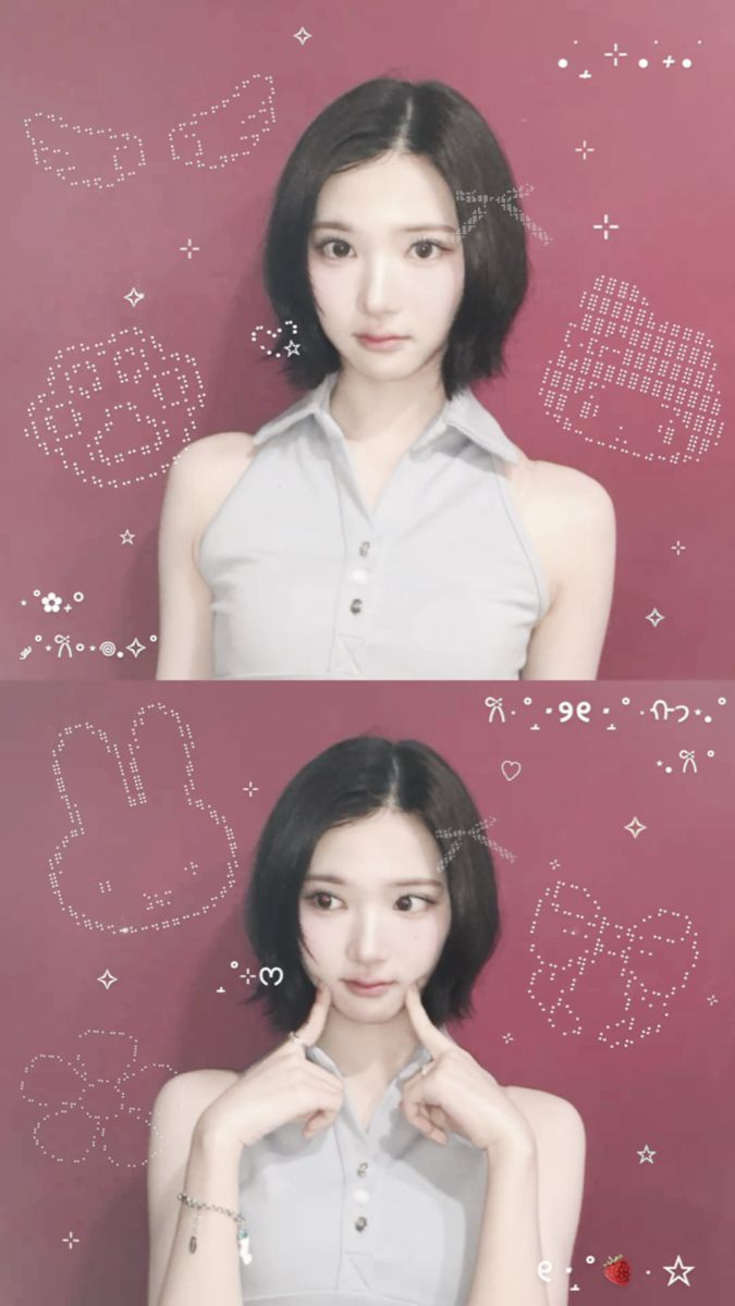 A heartfelt wallpaper shared by Jiwoo (Hearts2Hearts)'s fans