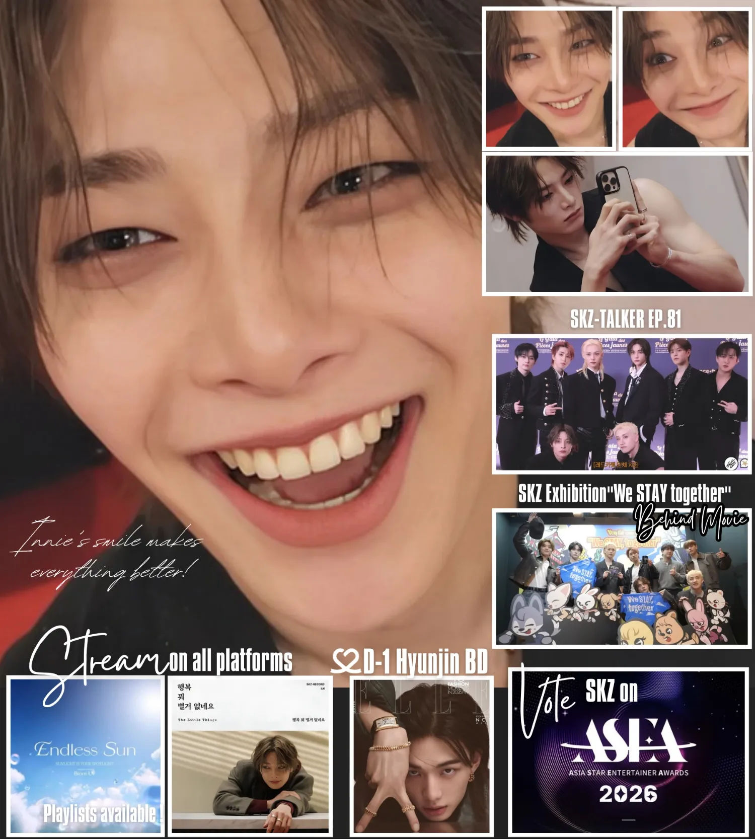 Recent activity shot of I.N (Stray Kids)