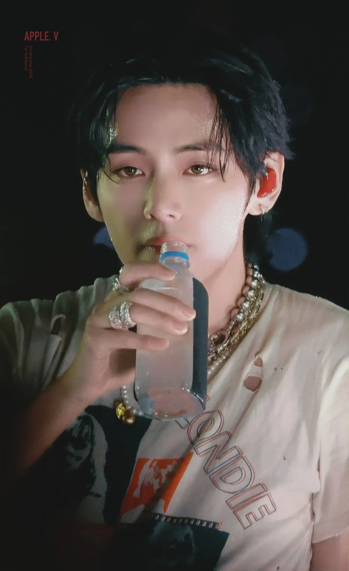 Recent activity shot of V (BTS)