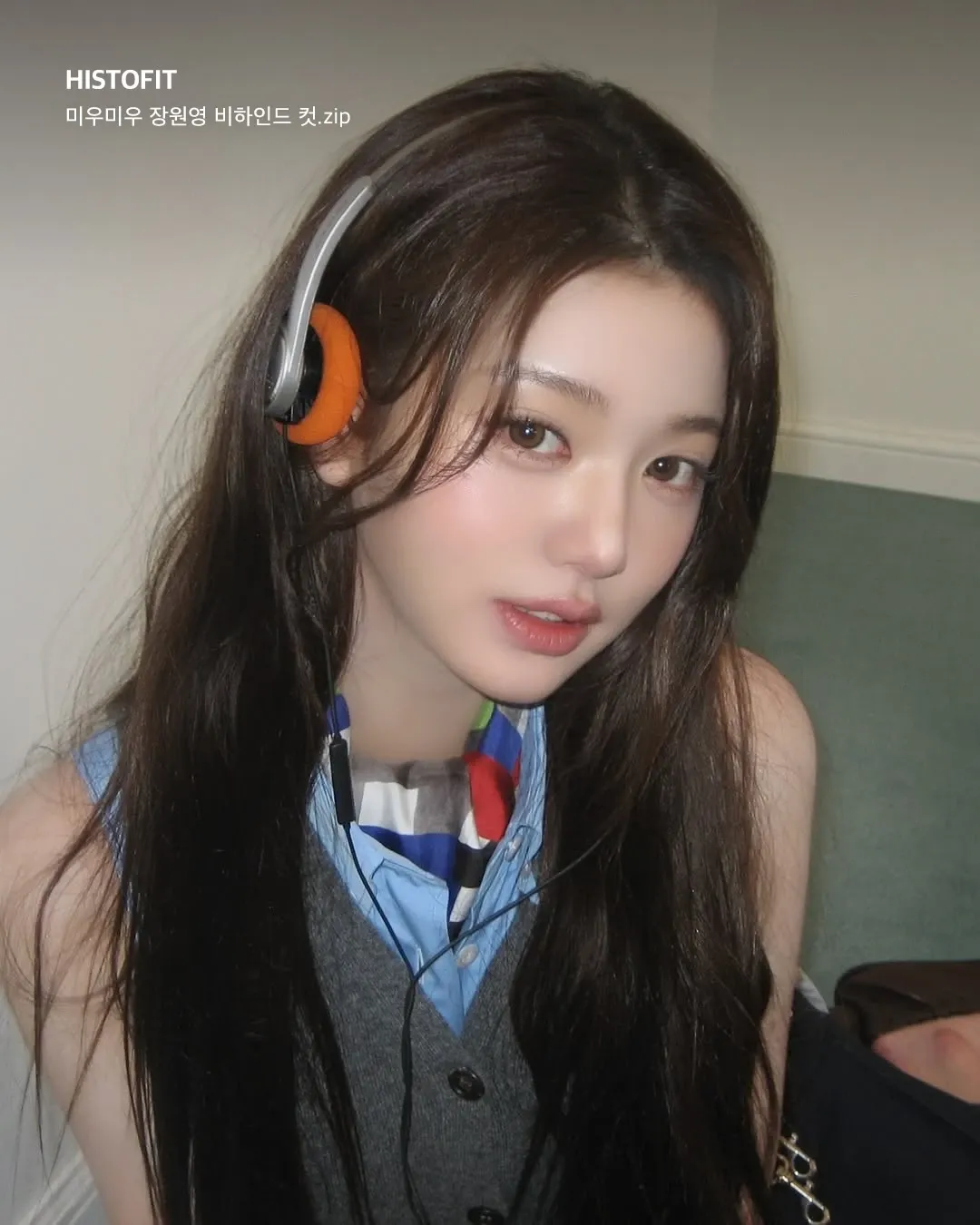 A moment captured by Jang Wonyoung (IVE)'s fan