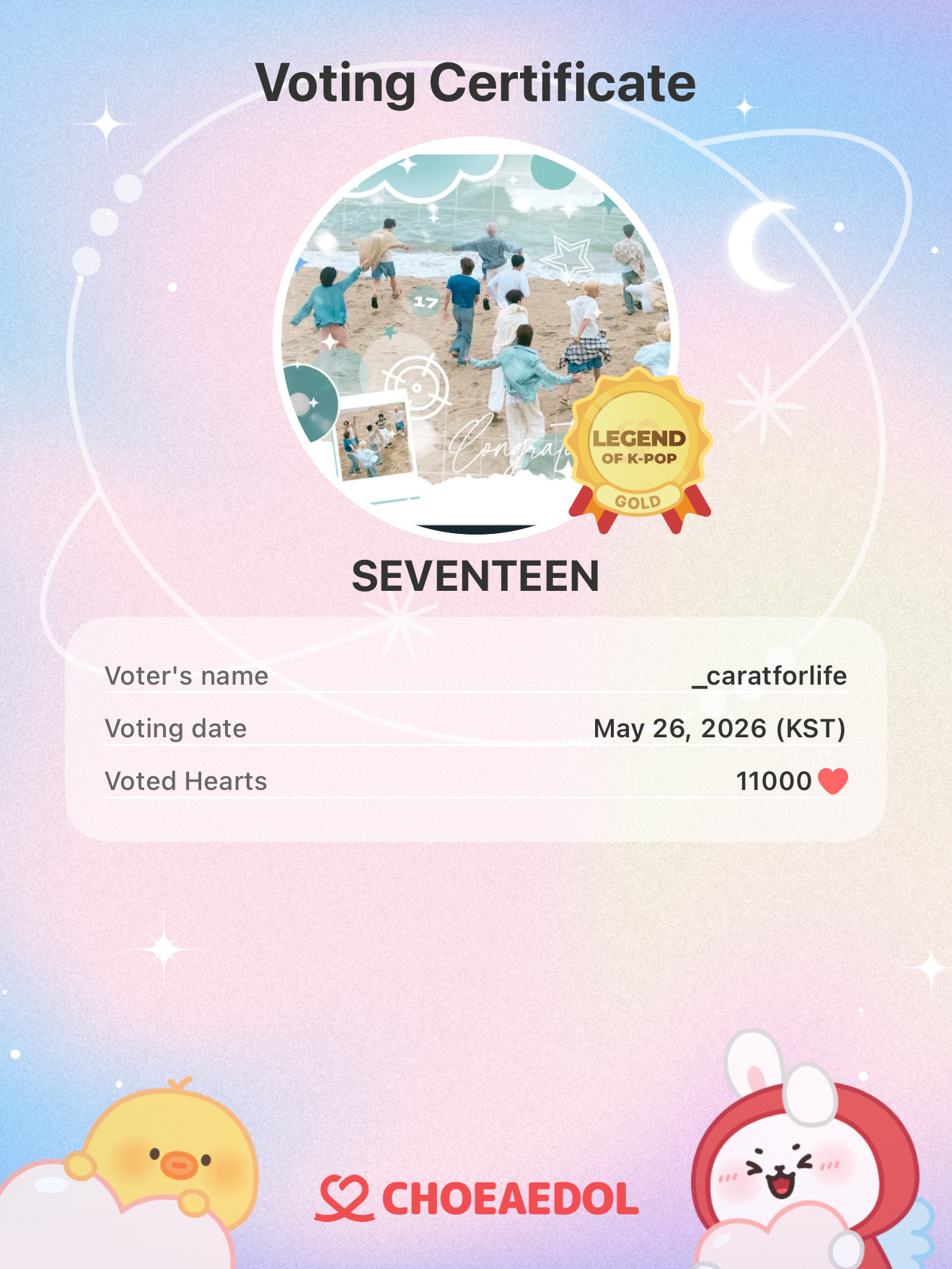 K-POP posts beloved by 세븐틴 fans