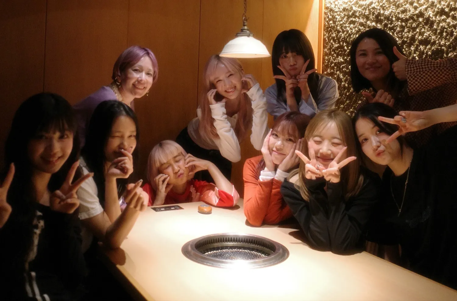 A moment captured by Kasahara Momona (ME:I)'s fan