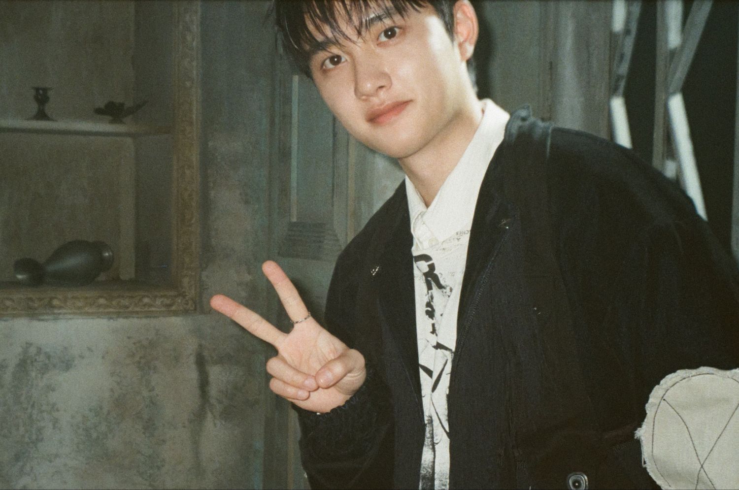 Momen yang diabadikan oleh penggemar D.O. (EXO)