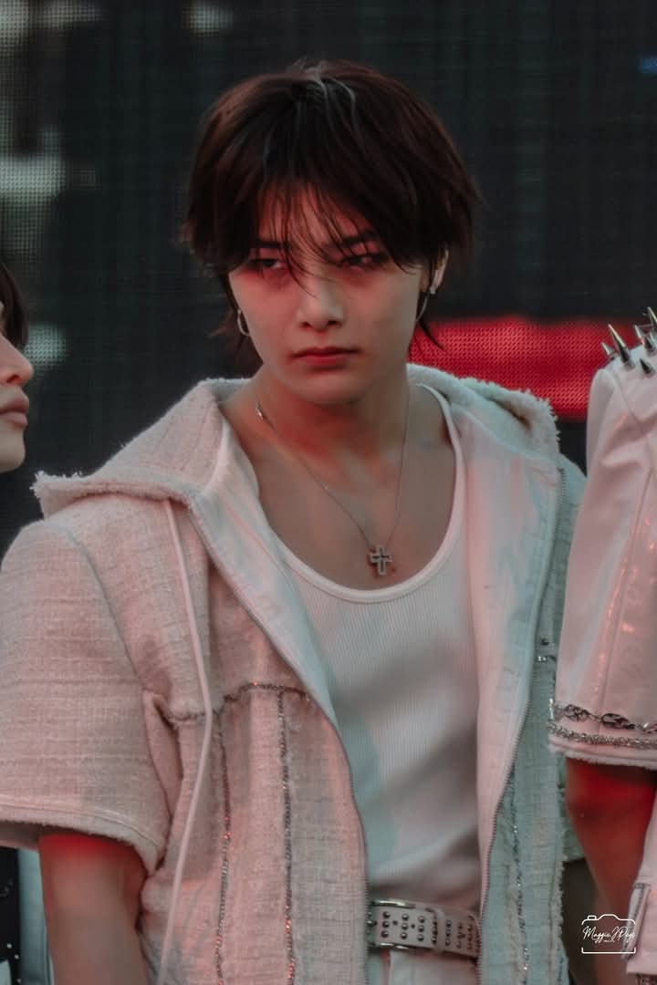 A moment captured by I.N (Stray Kids)'s fan