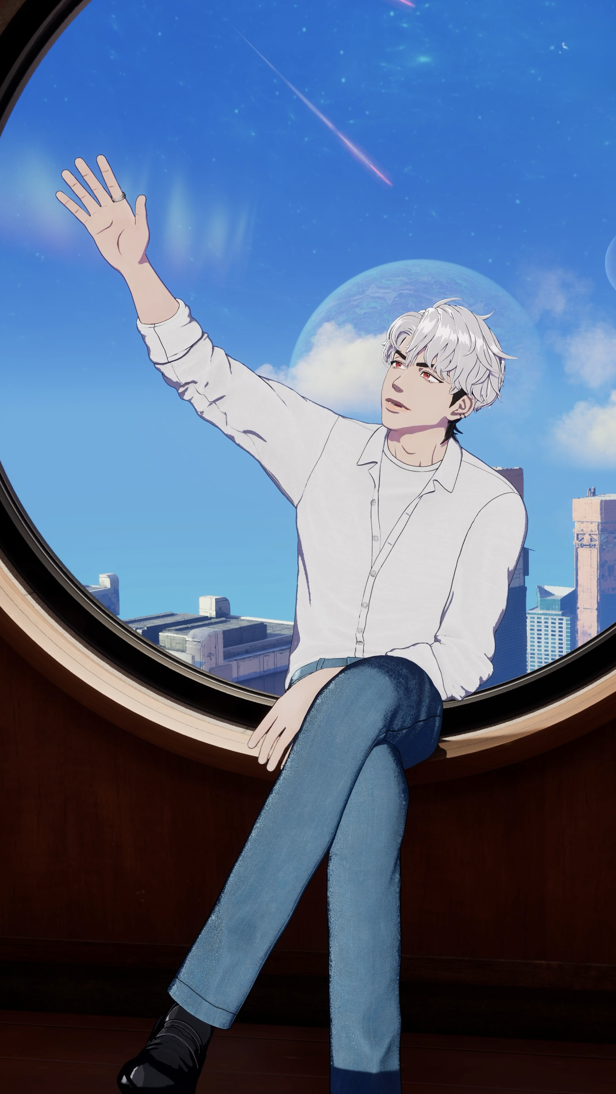 A moment captured by Eunho (PLAVE)'s fan