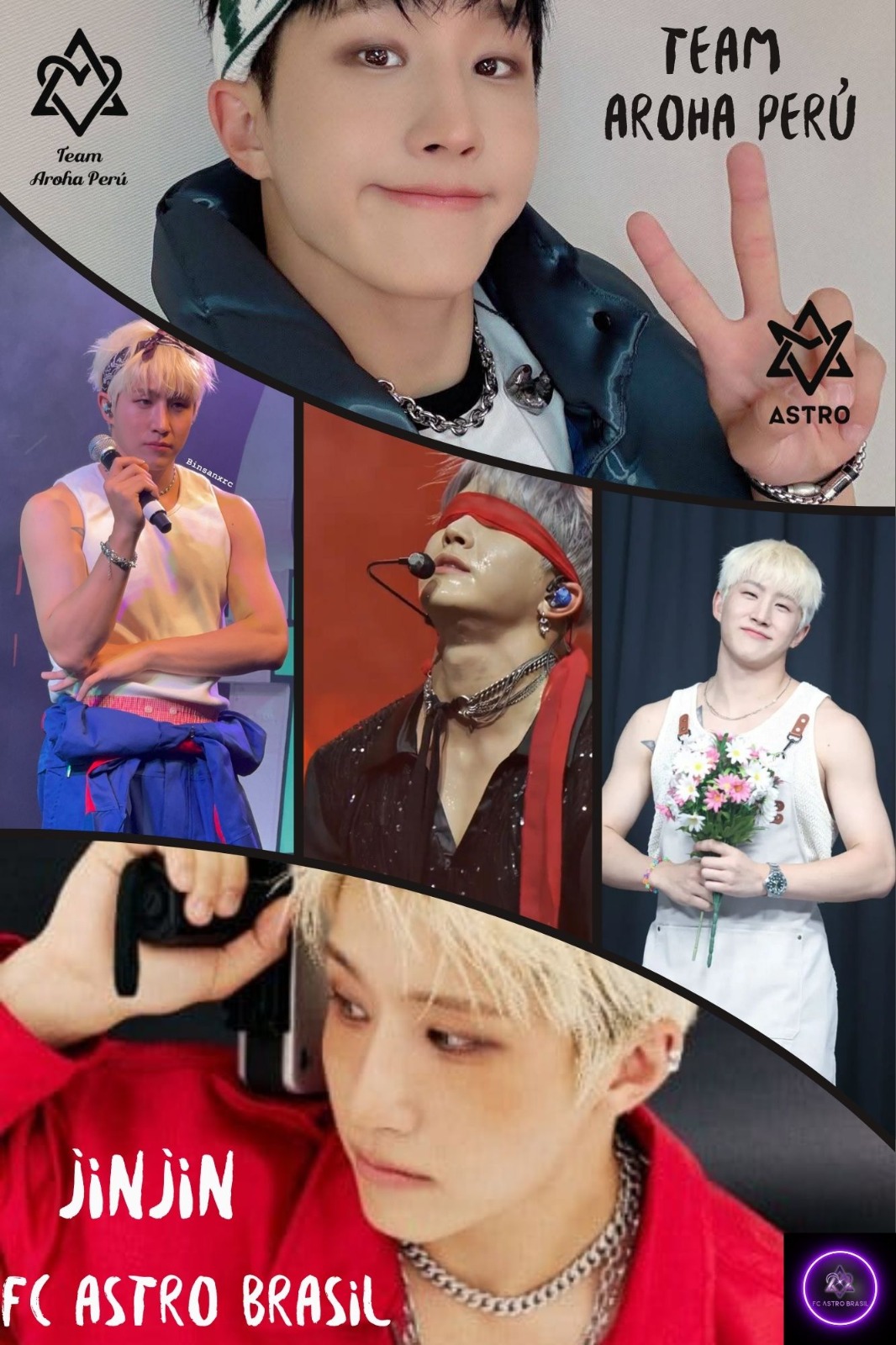 A moment captured by Jinjin (ASTRO)'s fan