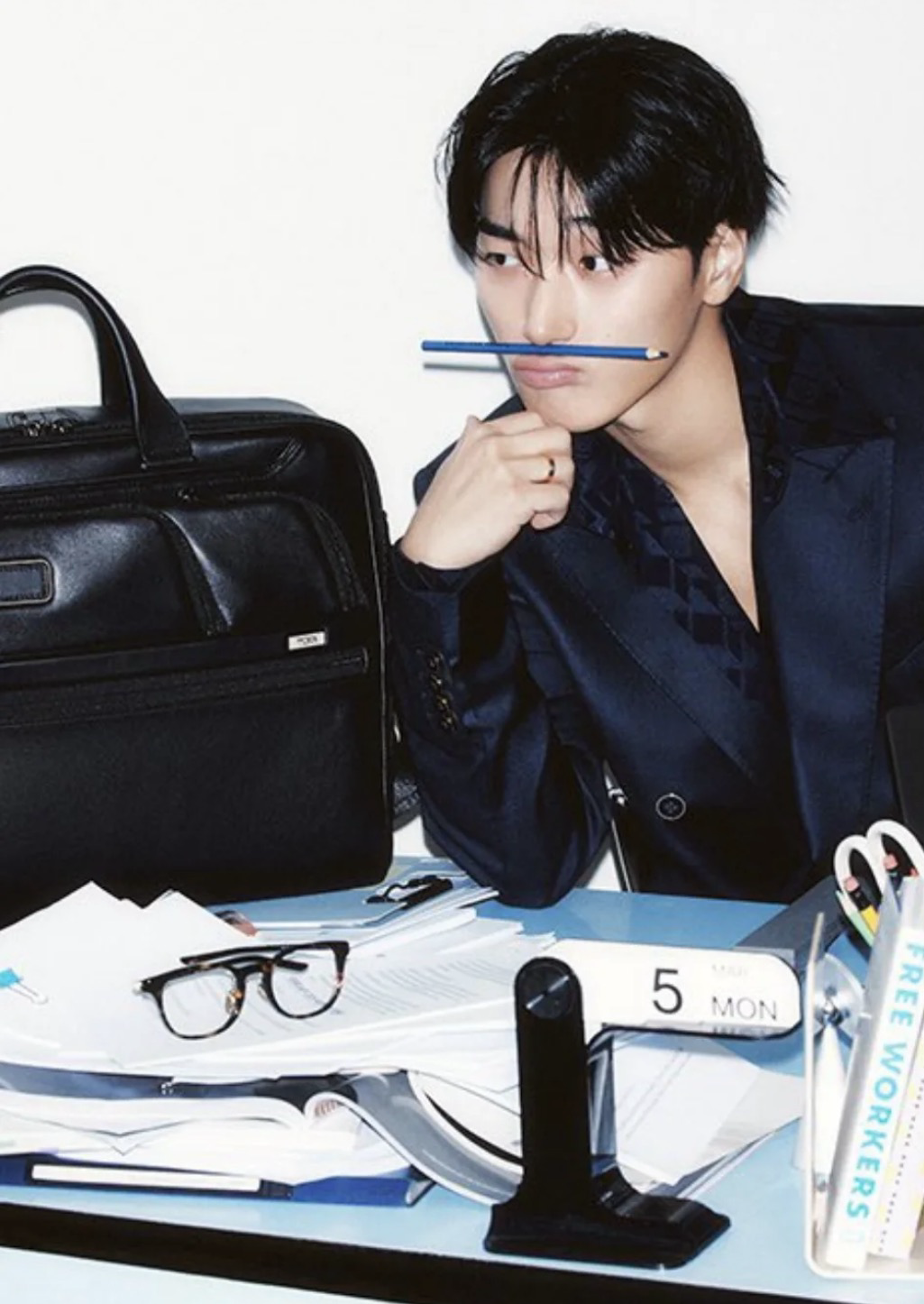 Recent activity shot of San (ATEEZ)