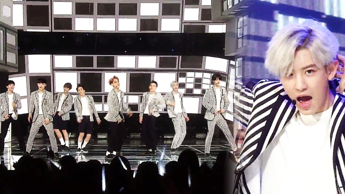 Momen yang diabadikan oleh penggemar Kai (EXO)