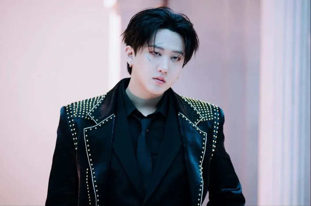 A moment captured by Changbin (Stray Kids)'s fan