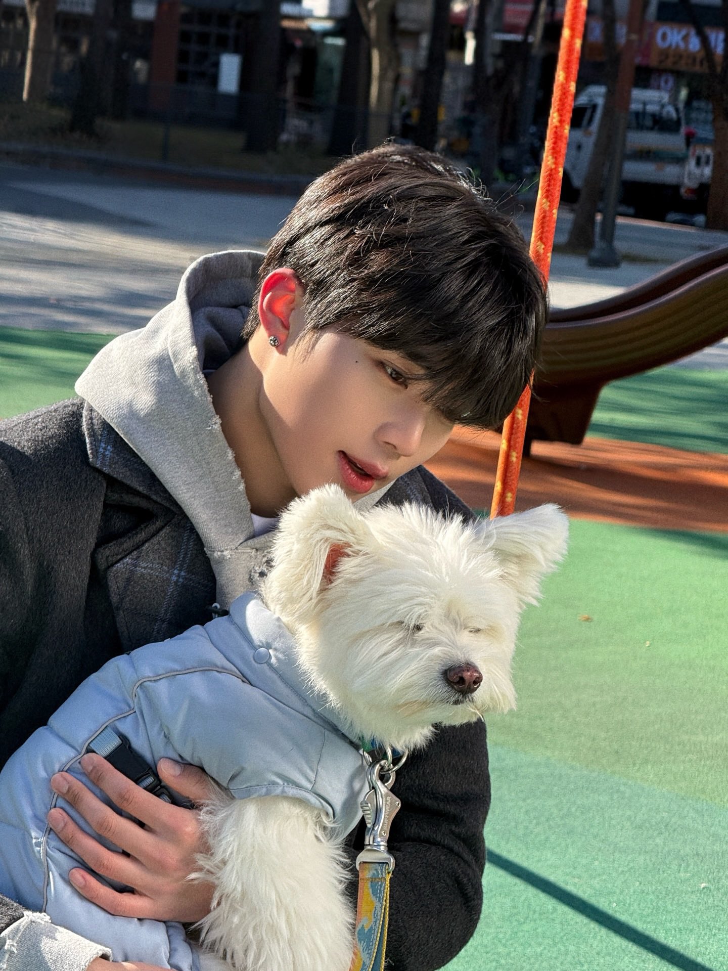 Behind-the-scenes cut of Park Gunwook (ZEROBASEONE)