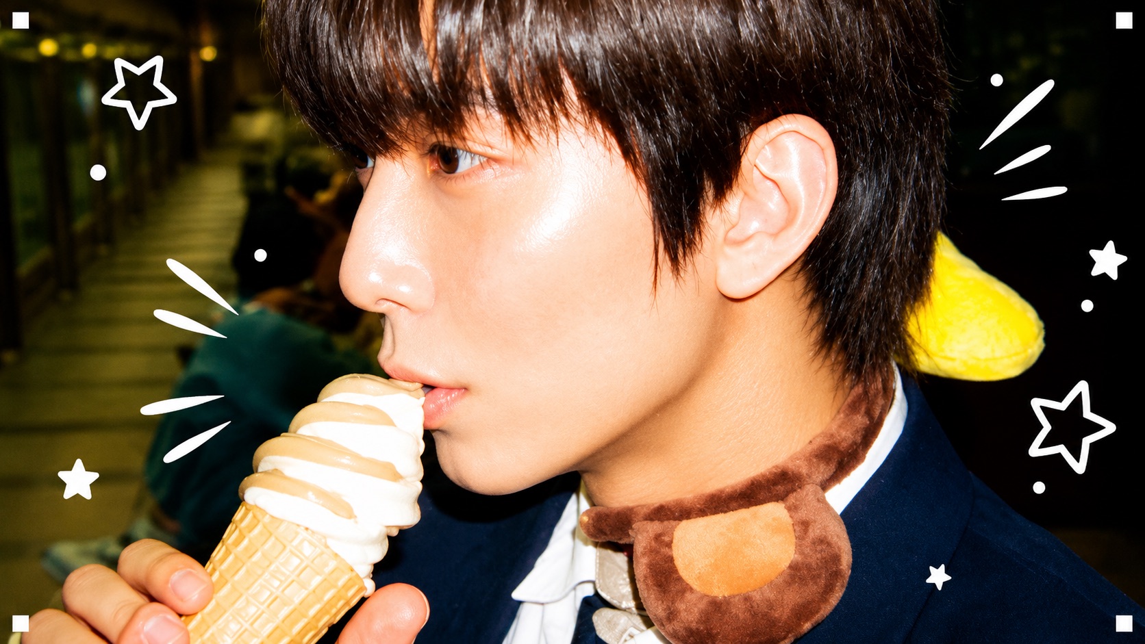 Recent activity shot of Hwiyoung (SF9)