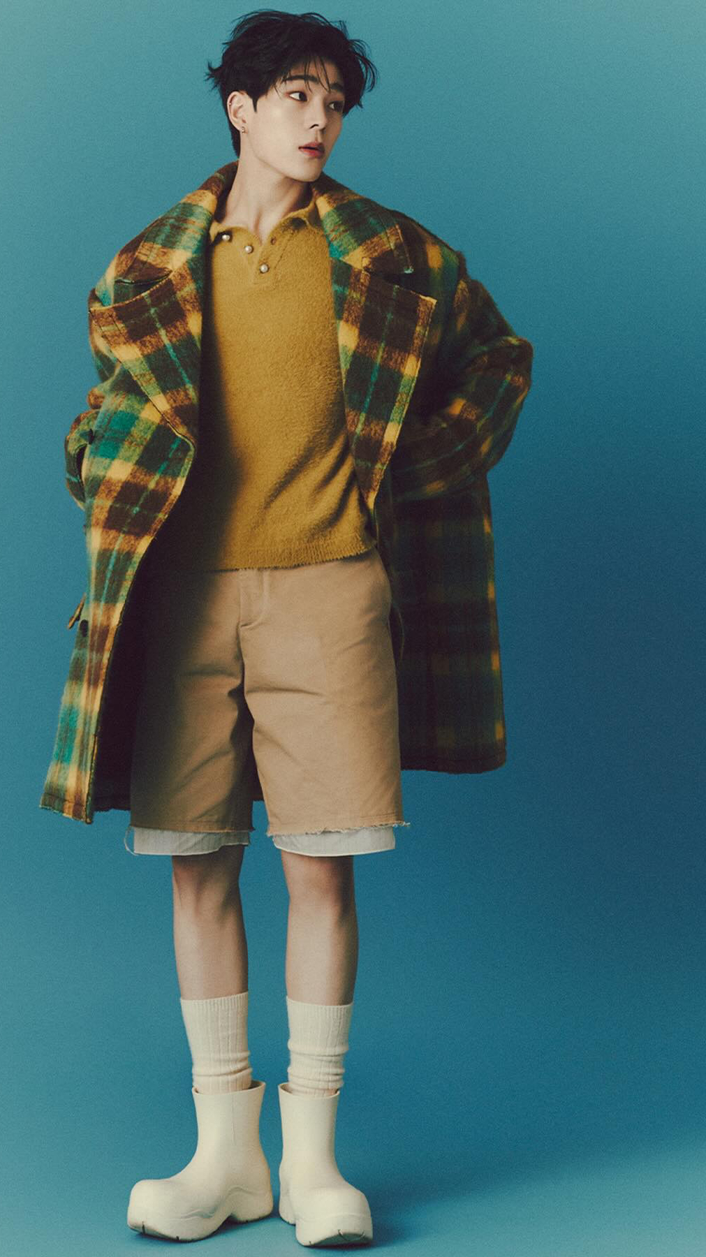 Fan-made special wallpaper for Kim Junmin (WHIB)