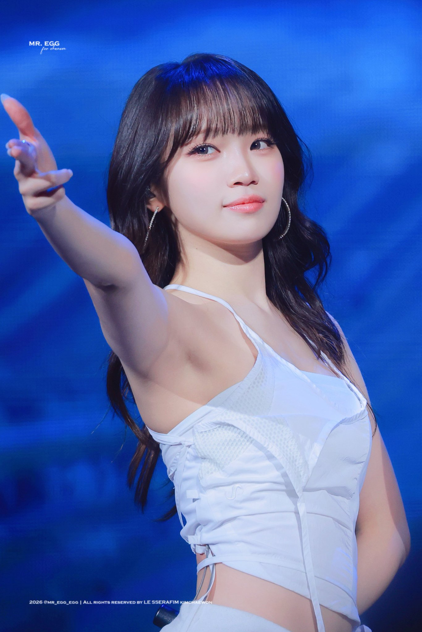 Recent activity shot of Kim Chaewon (LE SSERAFIM)