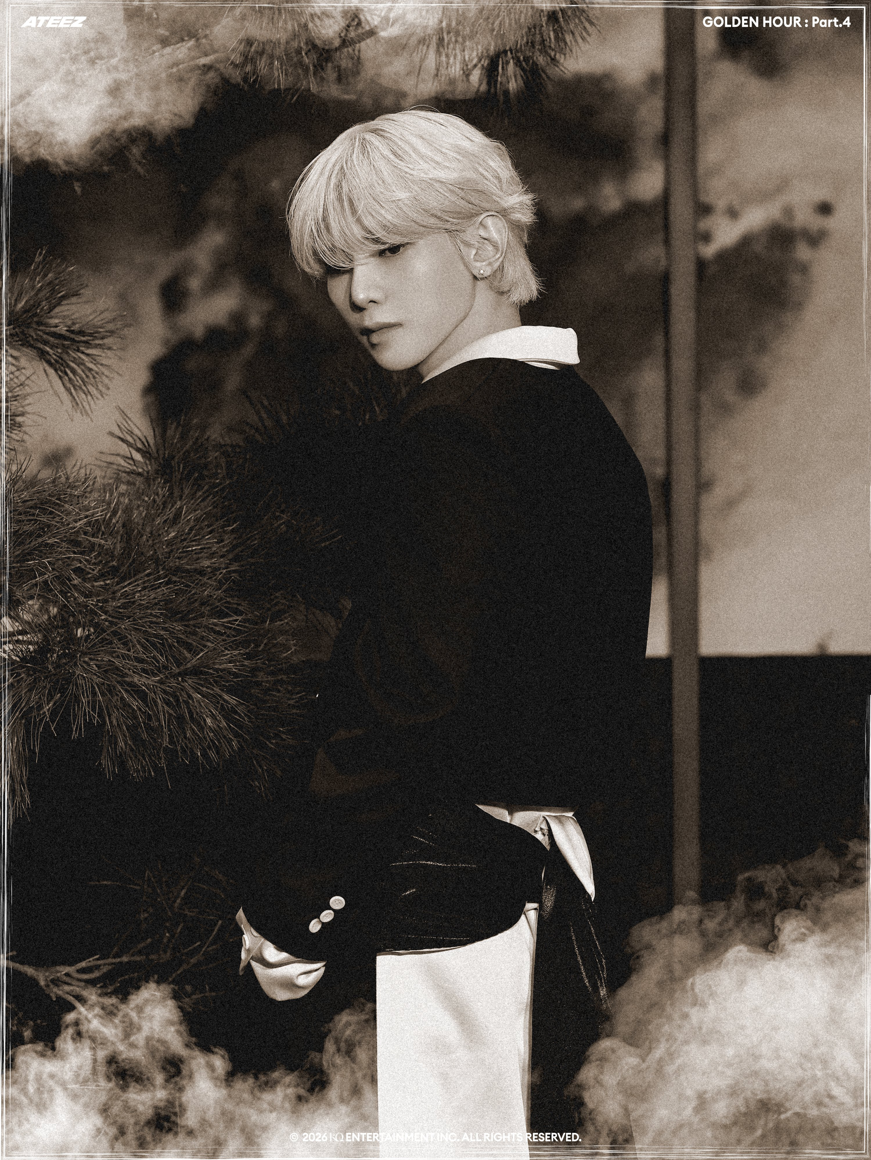 Recent activity shot of Yeosang (ATEEZ)