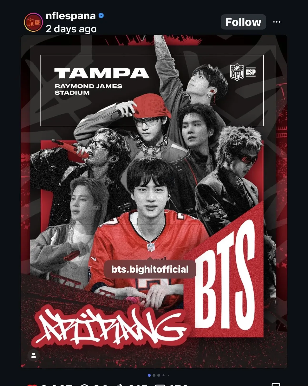 Momen yang diabadikan oleh penggemar Jin (BTS)
