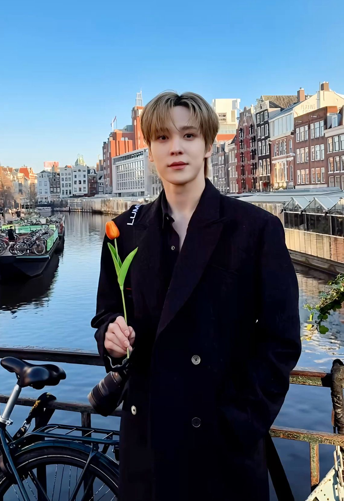 A moment captured by Yunho (ATEEZ)'s fan