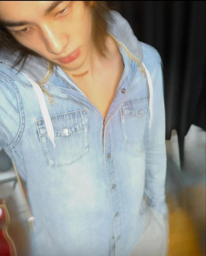 A moment captured by Hyunjin (Stray Kids)'s fan