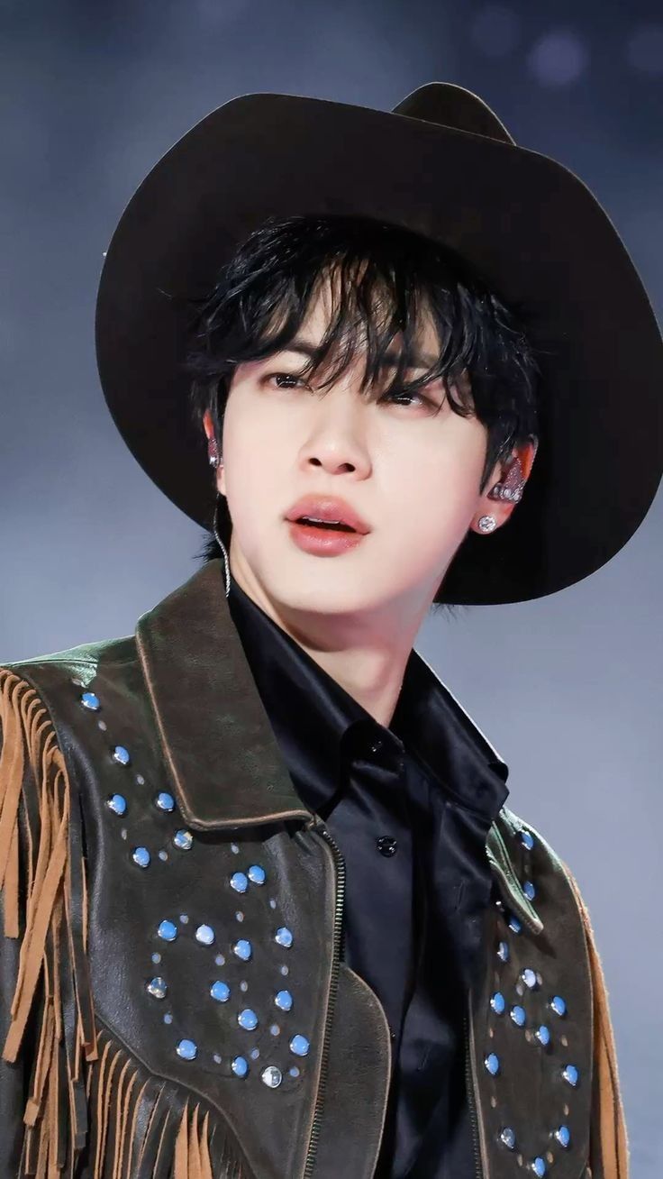 Recent activity shot of Jin (BTS)