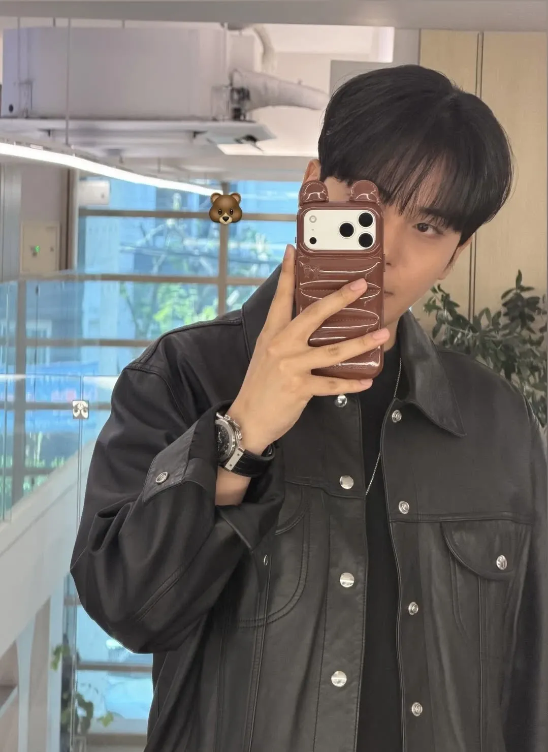 Recent activity shot of Jongho (ATEEZ)