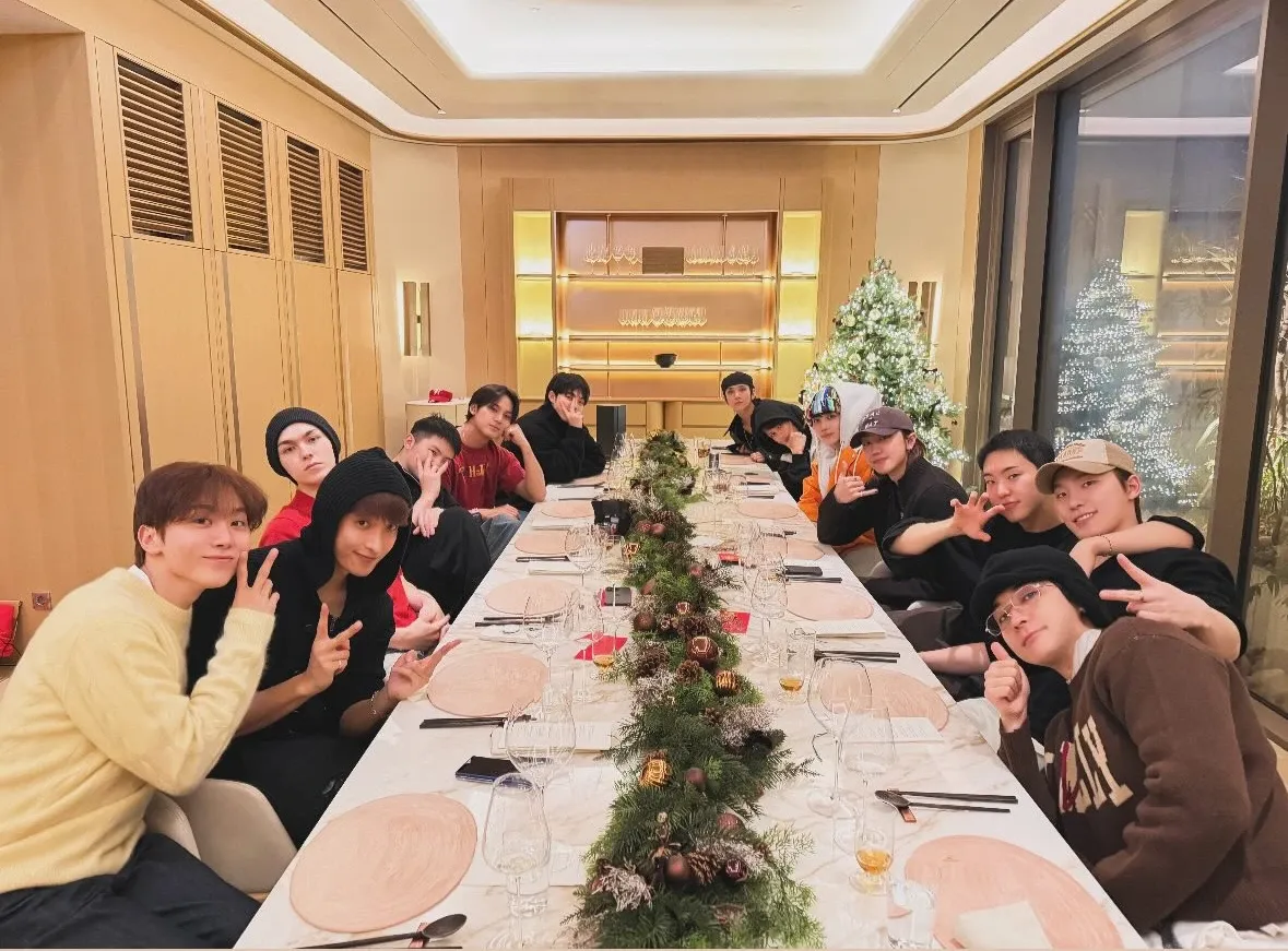 SEVENTEENの舞台裏ショット