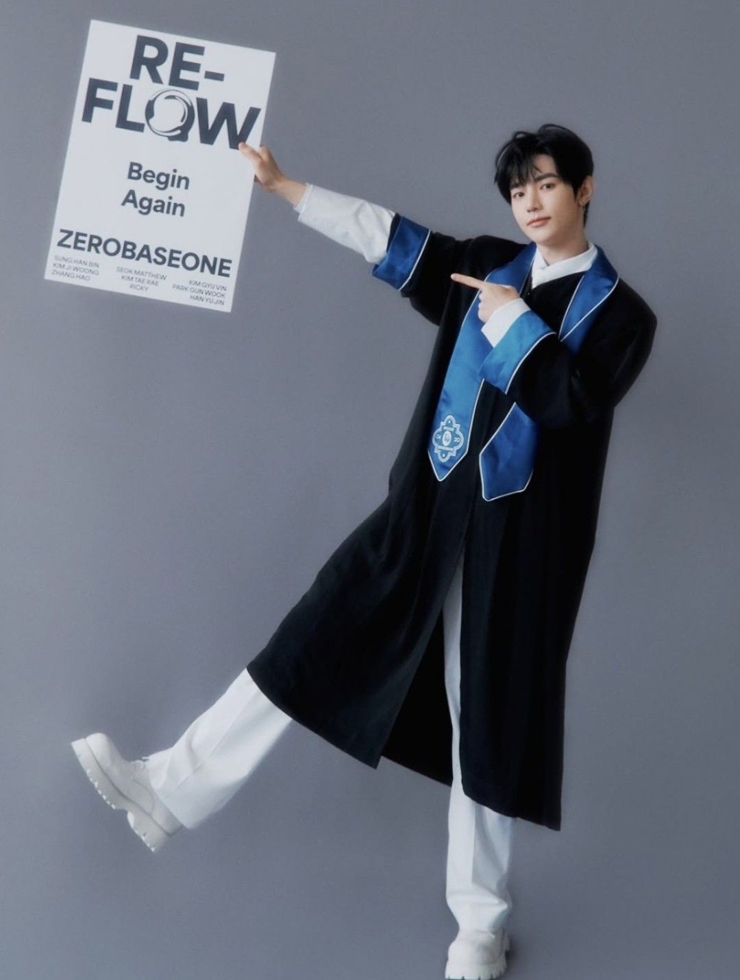 Recent activity shot of Zhang Hao (ZEROBASEONE)