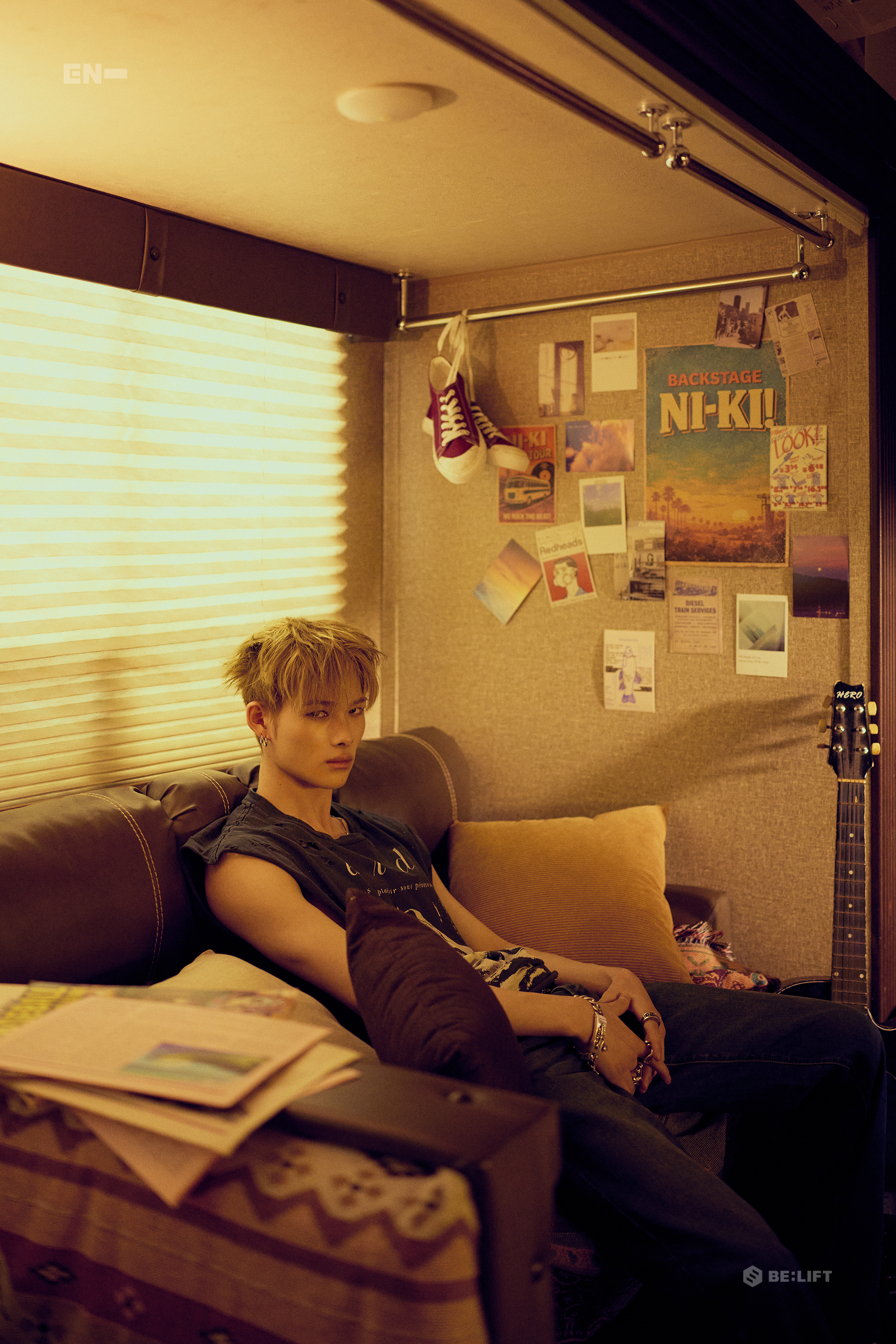 Momen yang diabadikan oleh penggemar NI-KI (ENHYPEN)