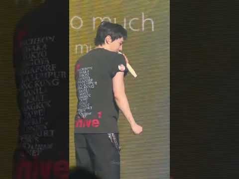 A moment captured by WOODZ's fan