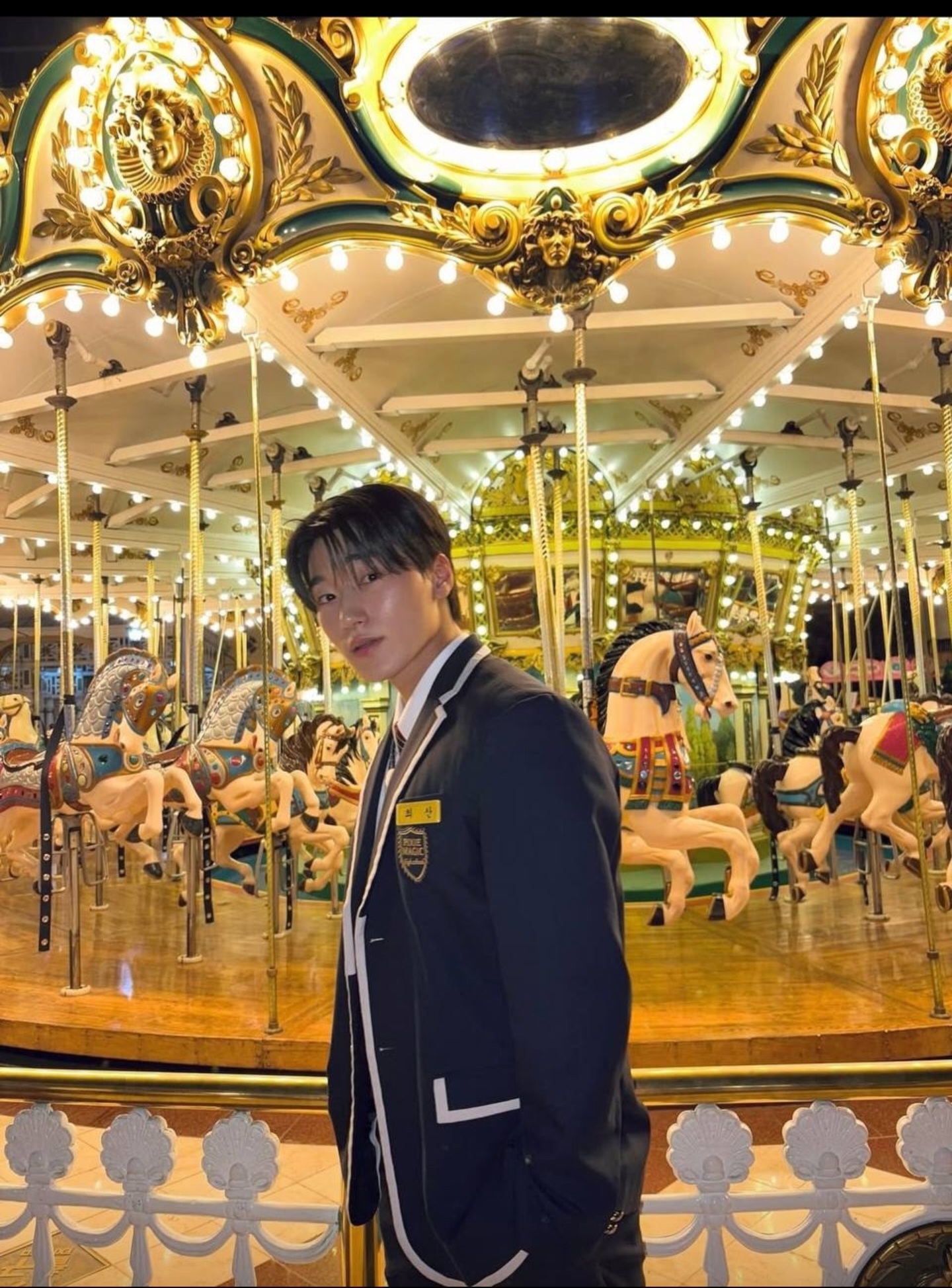 Recent activity shot of San (ATEEZ)