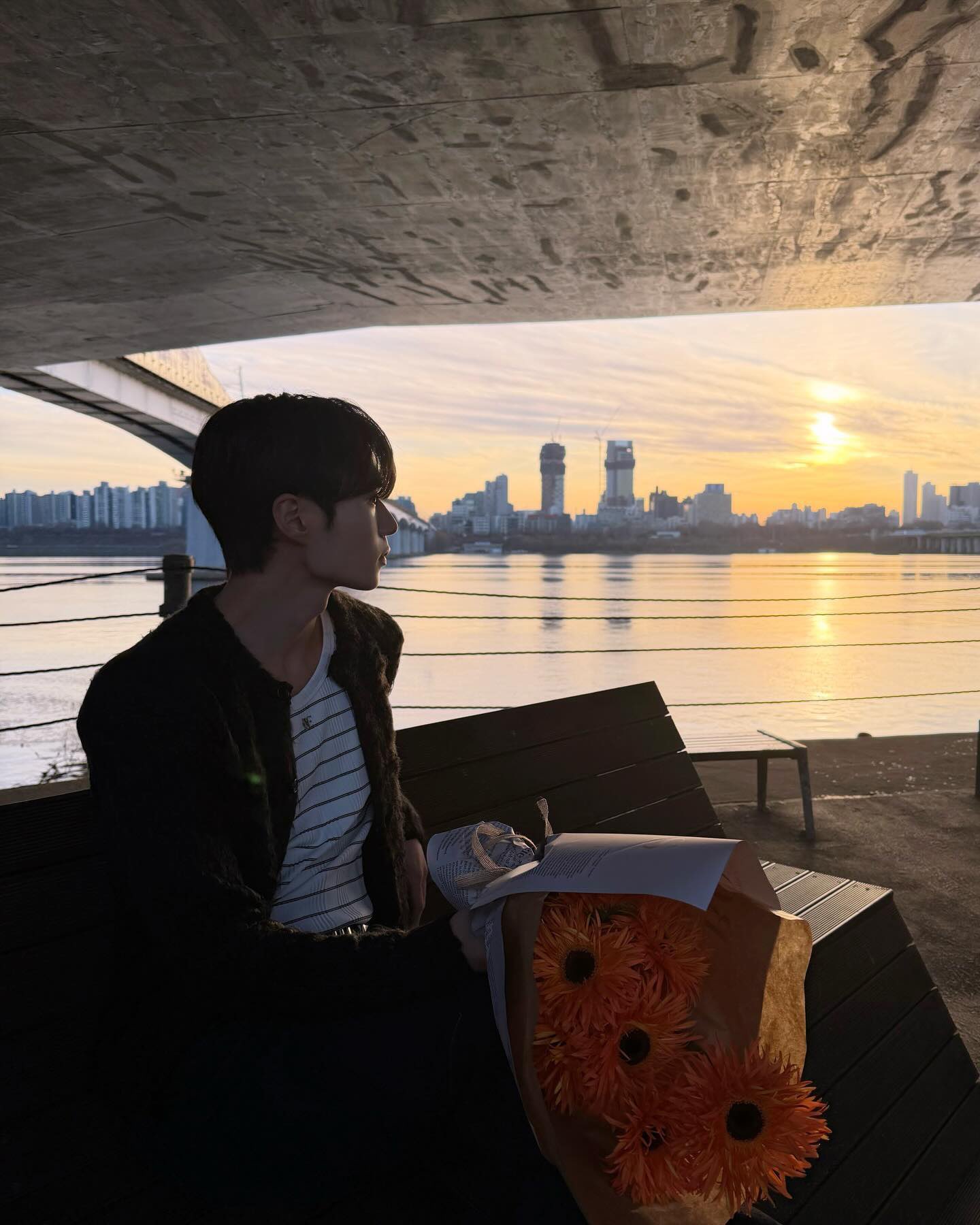 A moment captured by Kim Junseo (ALPHA DRIVE ONE)'s fan