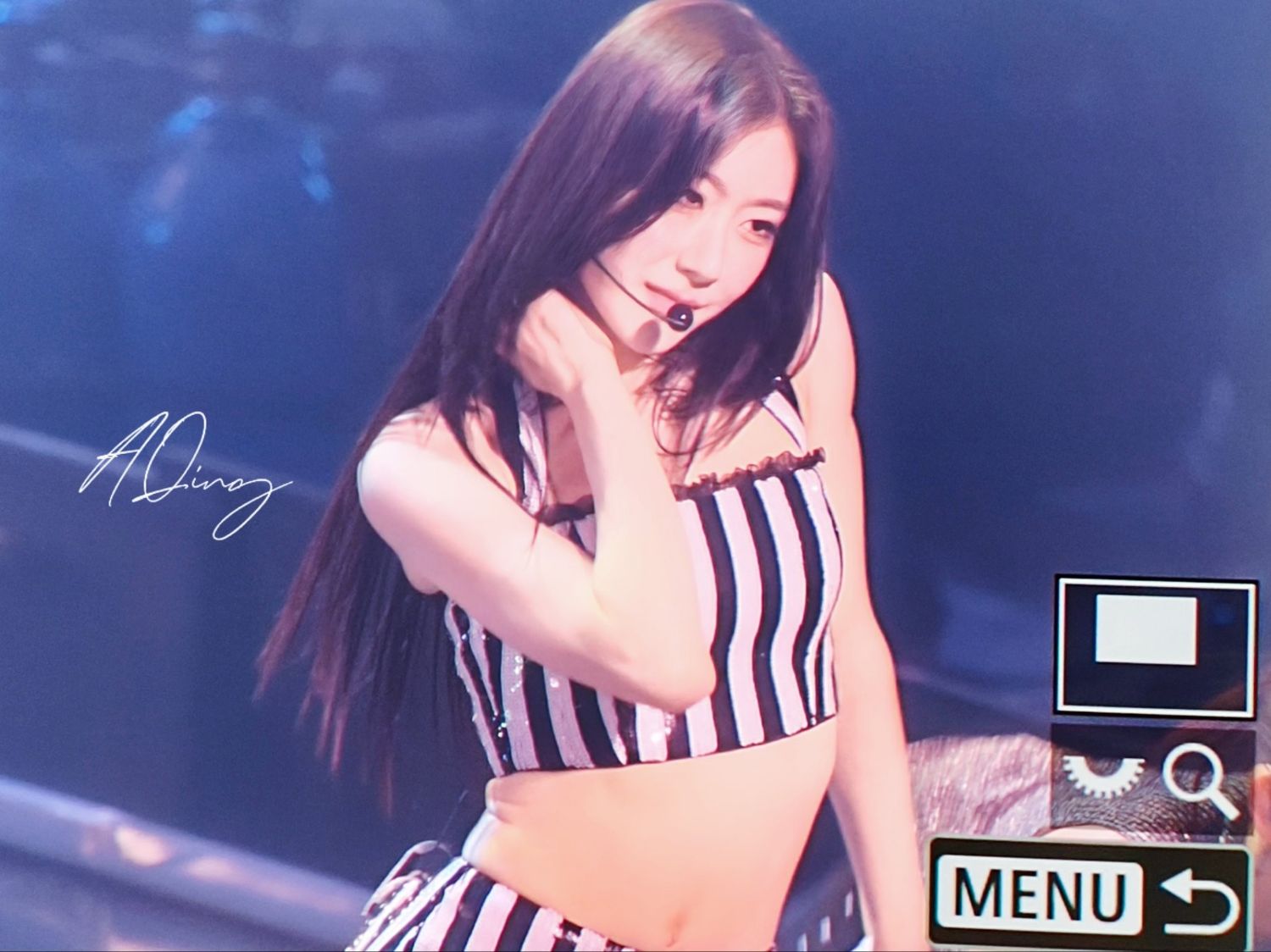 Momen yang diabadikan oleh penggemar Chaeryeong (ITZY)