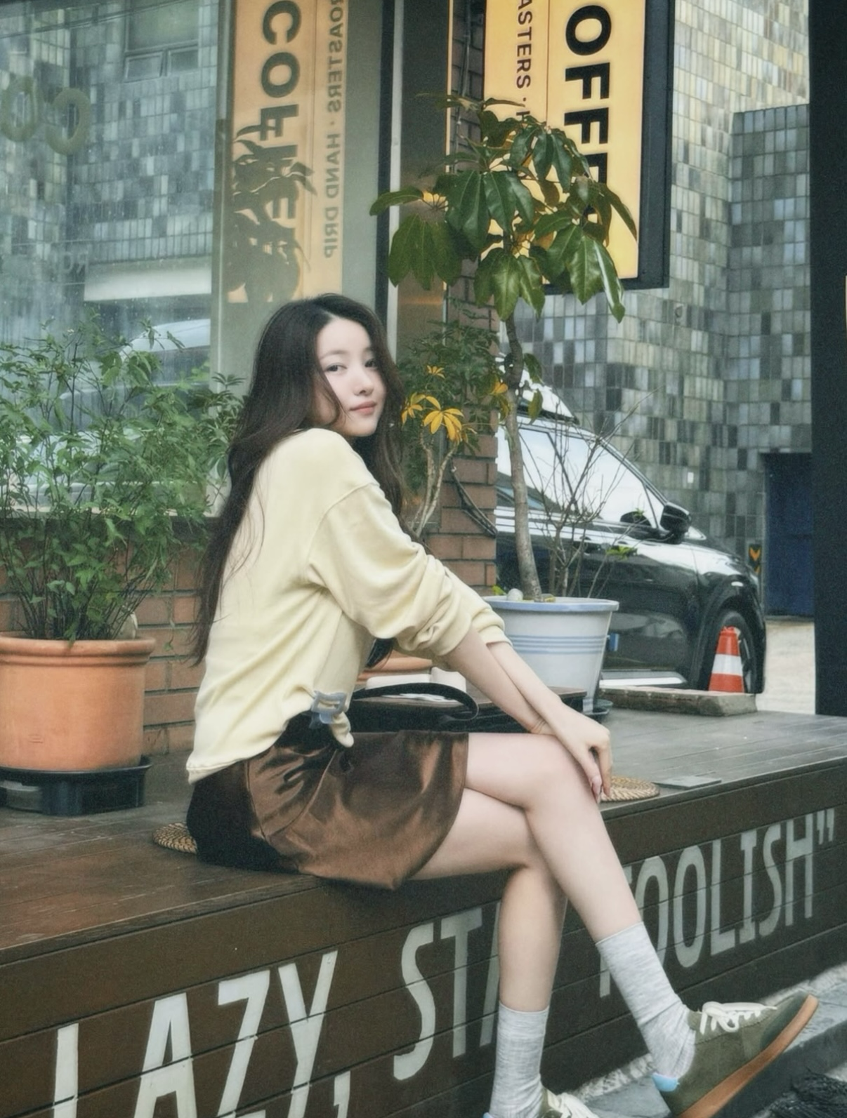A moment captured by Sowon (GFRIEND)'s fan