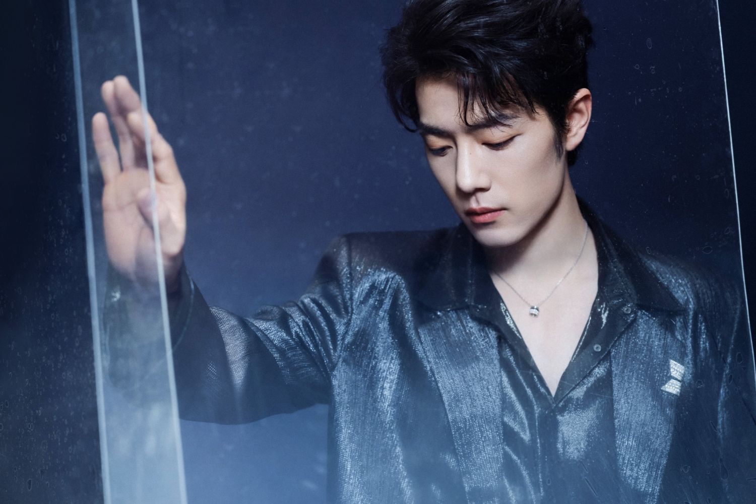 A moment captured by Xiao Zhan's fan