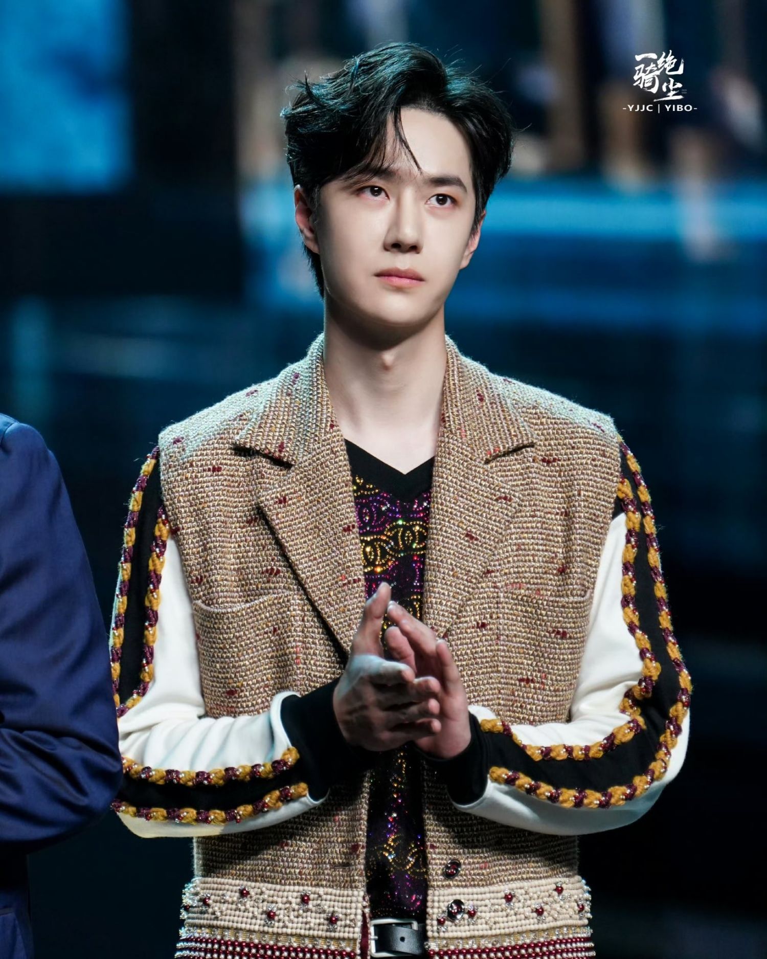 Behind-the-scenes cut of Wang Yibo