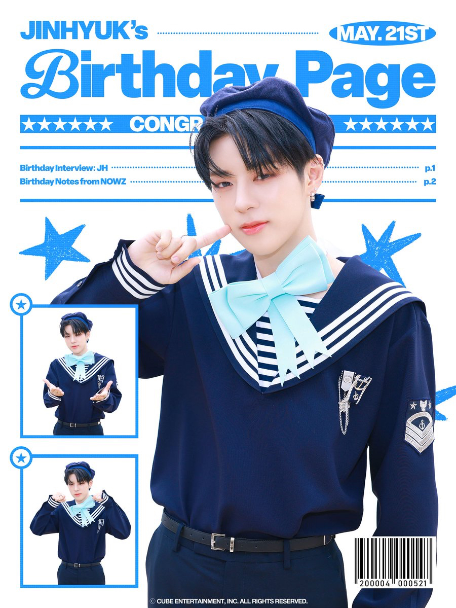 Foto aktivitas terbaru Jinhyuk (NOWZ)