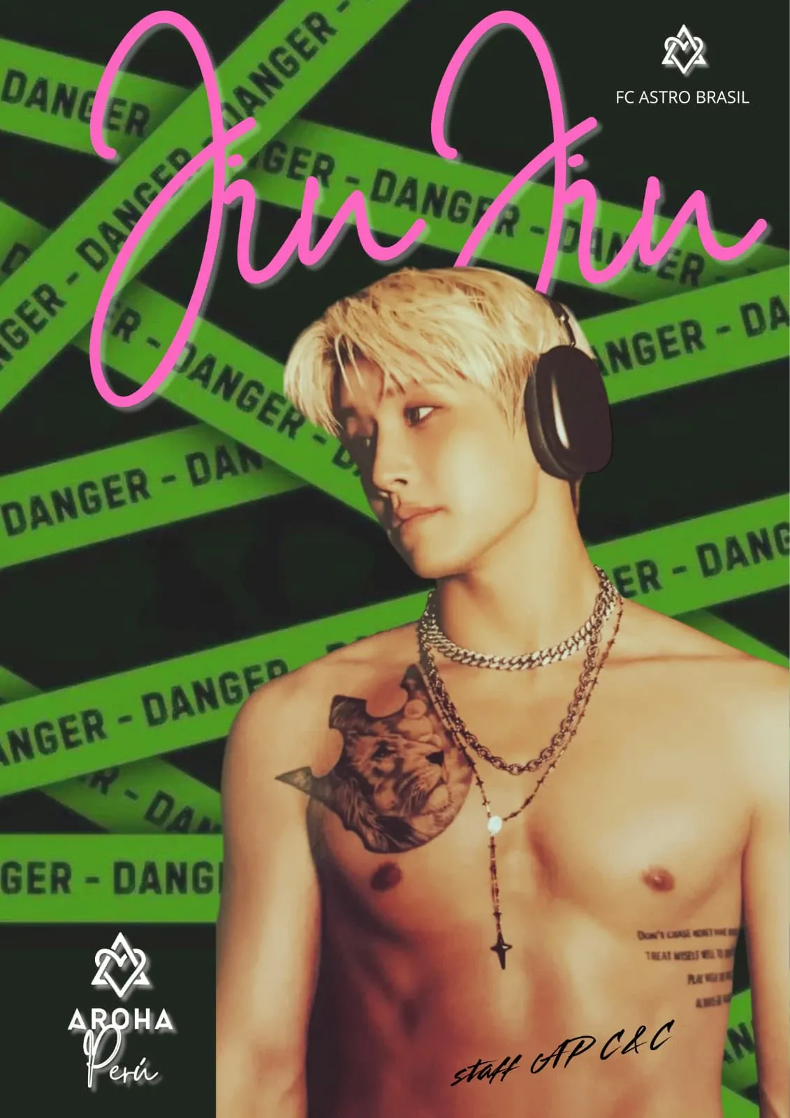Recent activity shot of Jinjin (ASTRO)