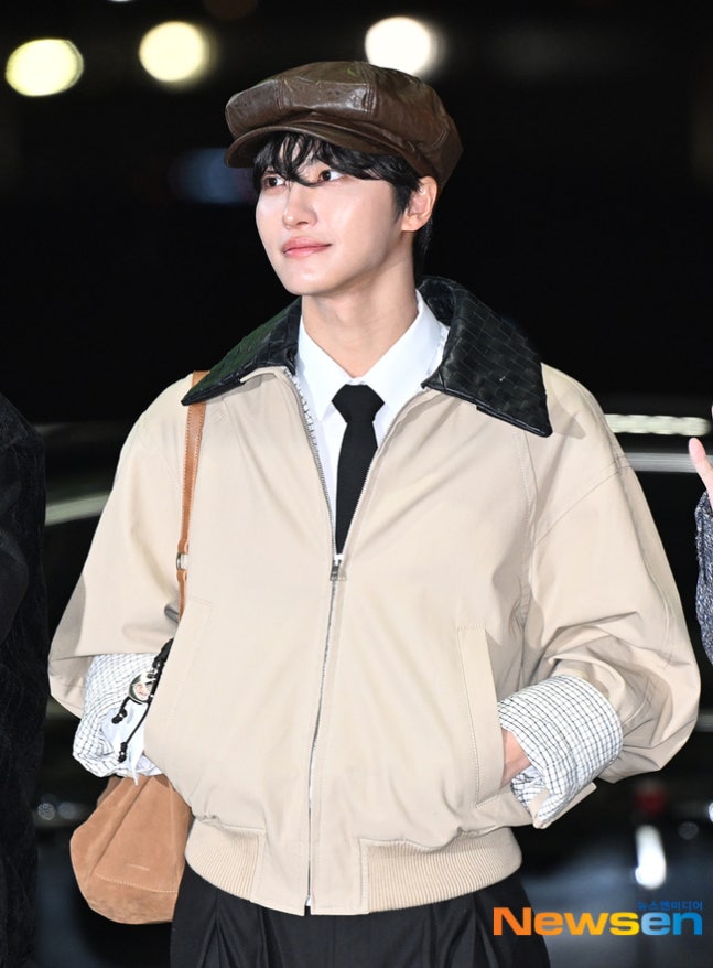 Recent activity shot of Seonghwa (ATEEZ)