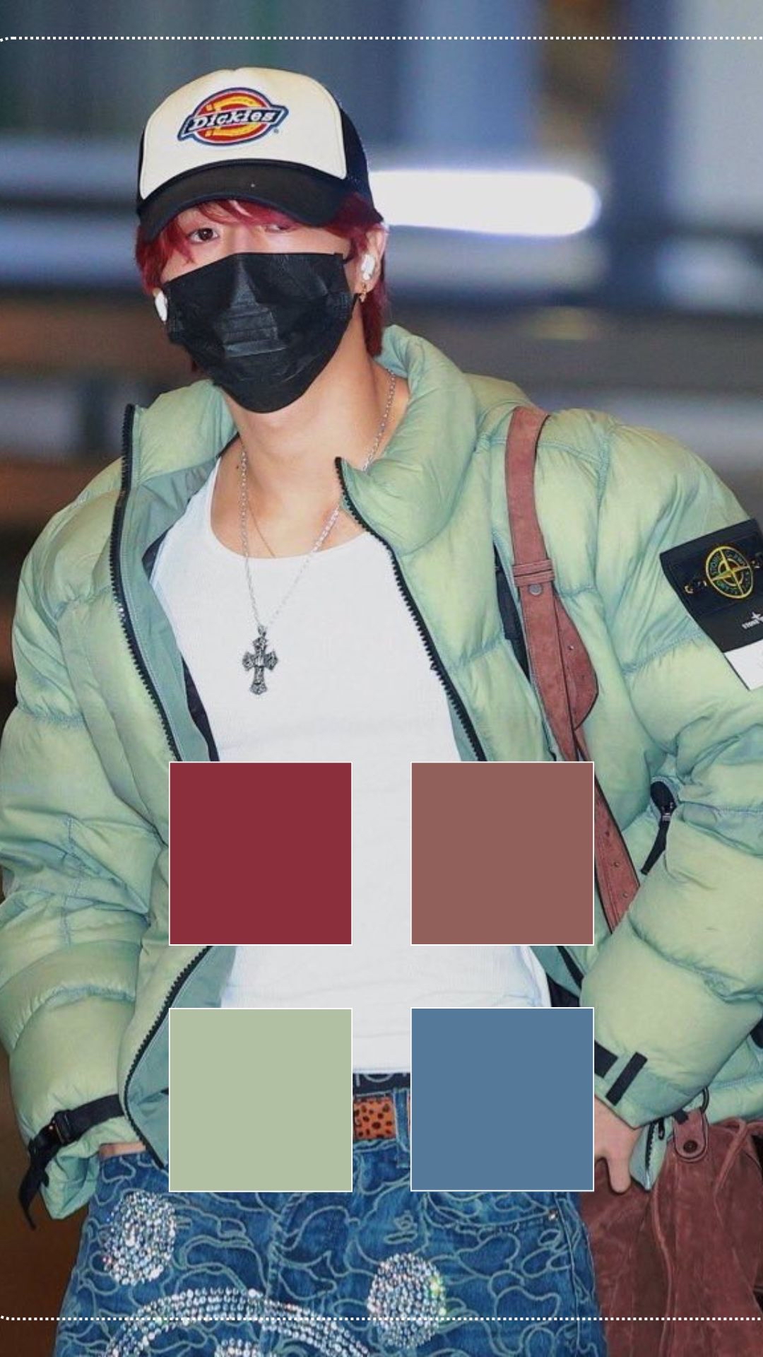 Fan-made special wallpaper for HAN (Stray Kids)