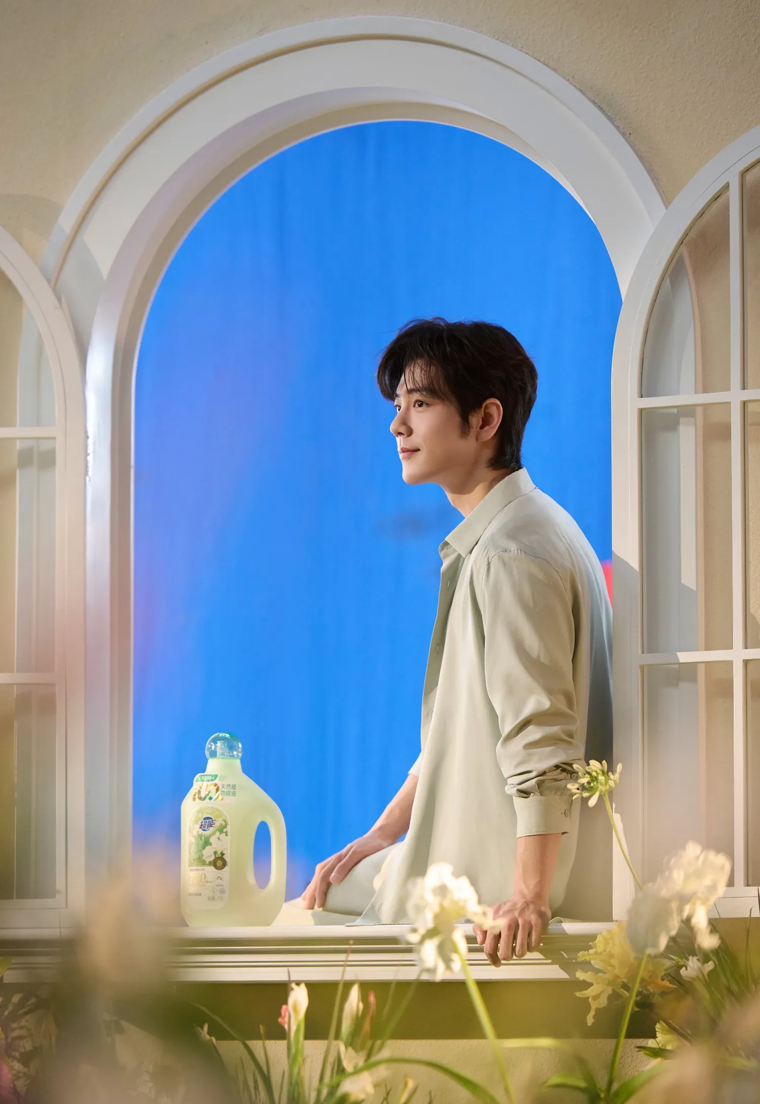 Foto aktivitas terbaru Xiao Zhan