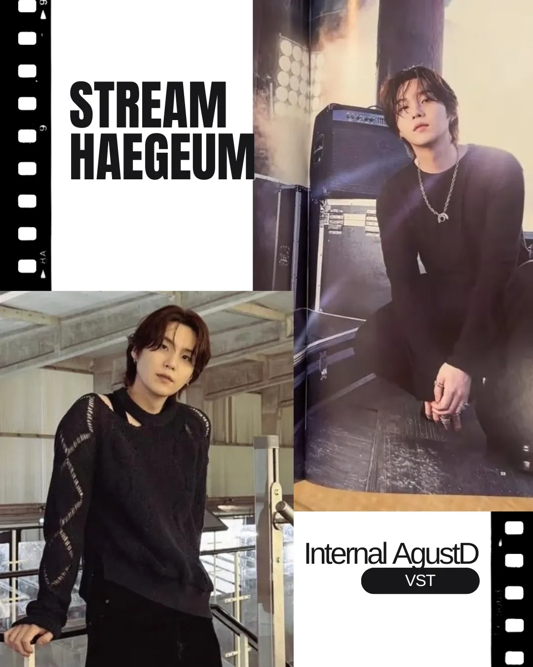 Recent activity shot of SUGA (BTS)