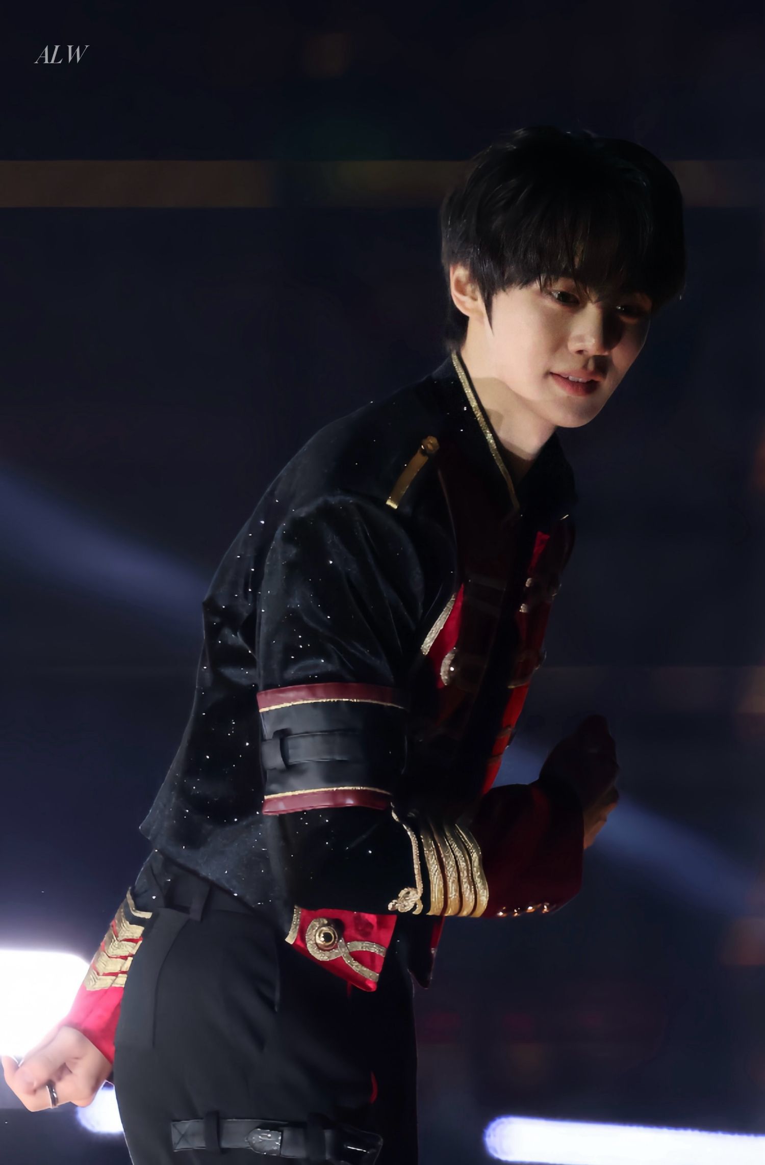 Recent activity shot of Kim Gyuvin (ZEROBASEONE)