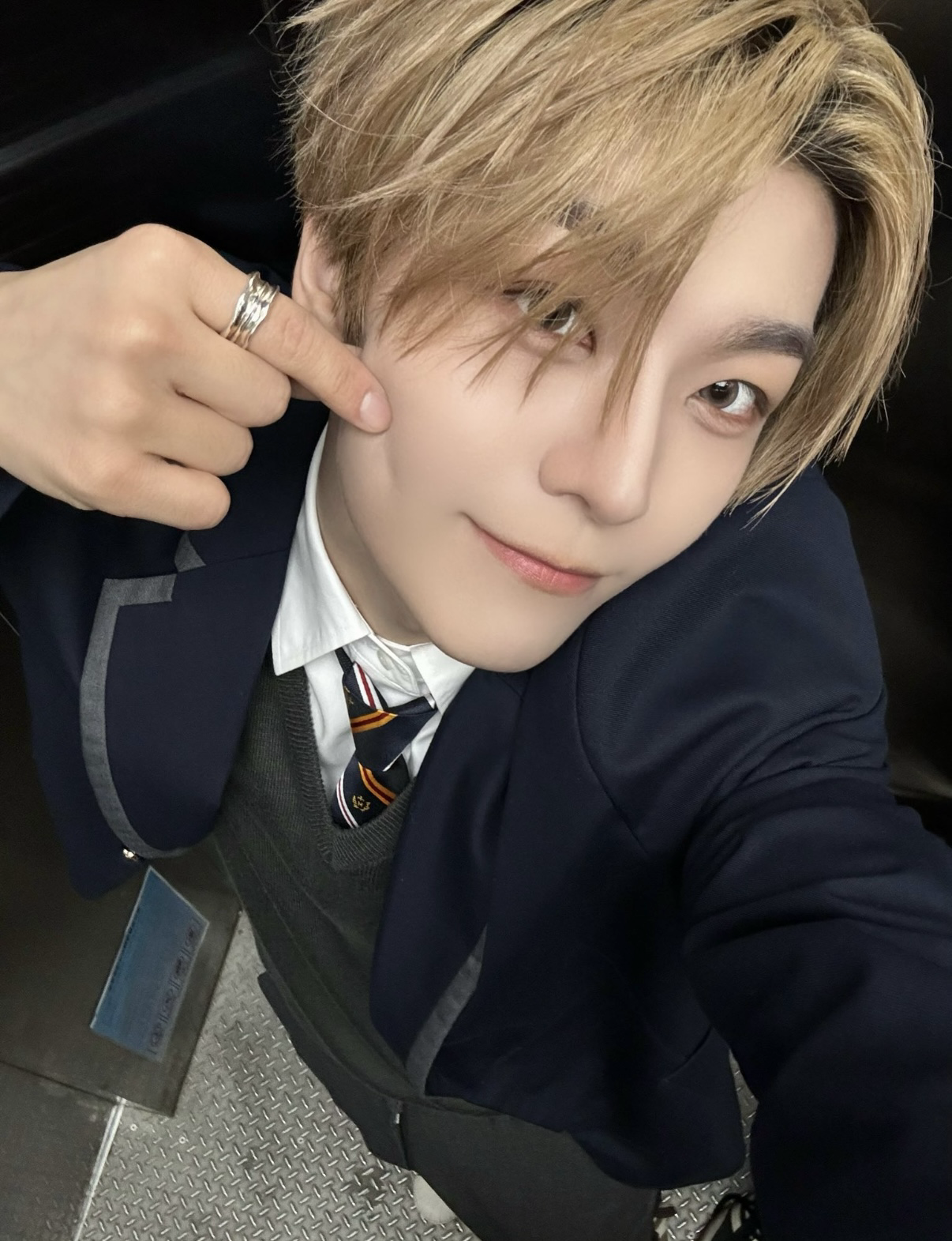 Recent activity shot of He Xinlong (ALPHA DRIVE ONE)