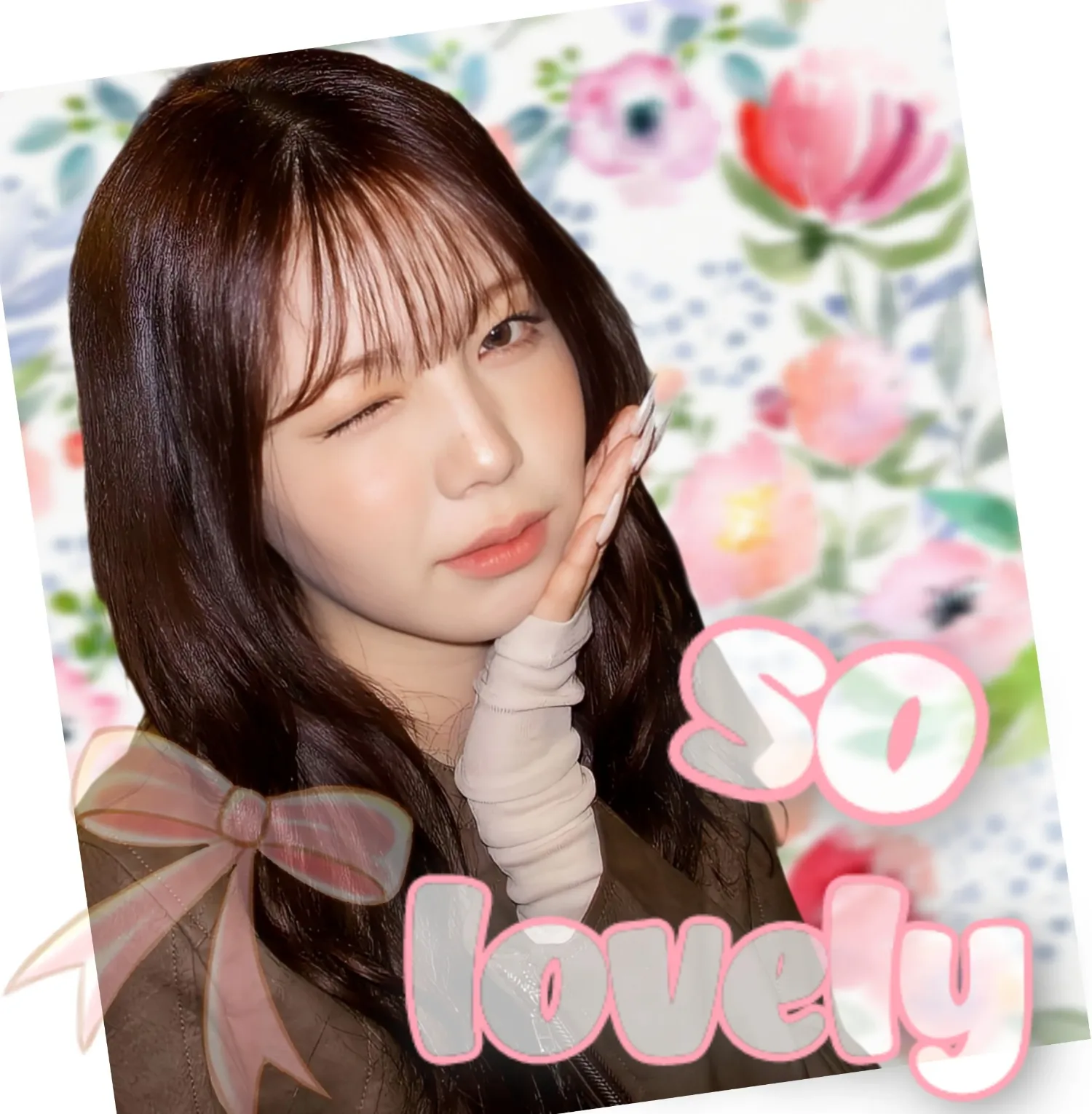 A moment captured by Ayaka (NiziU)'s fan