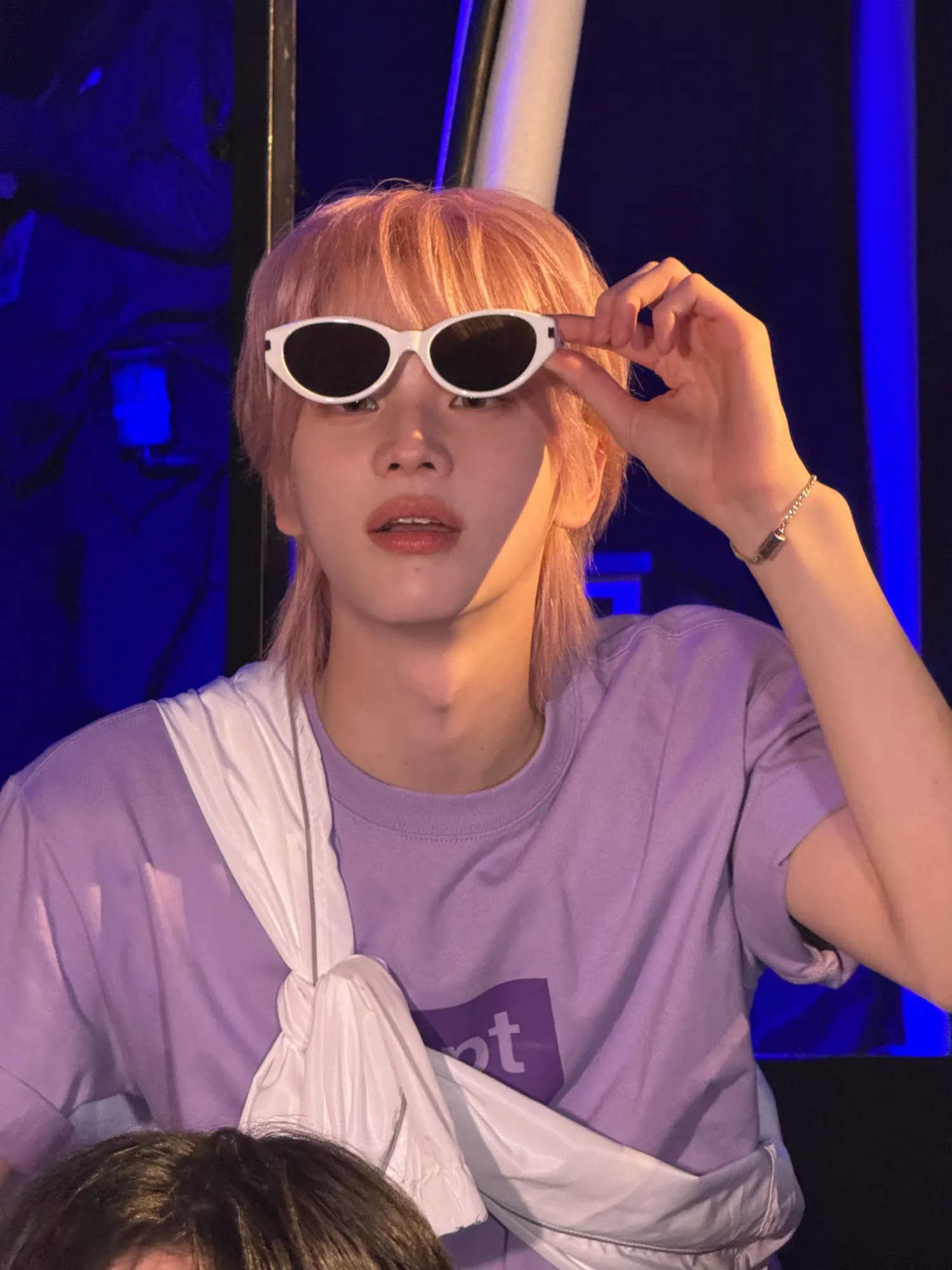 A moment captured by TWS's fan