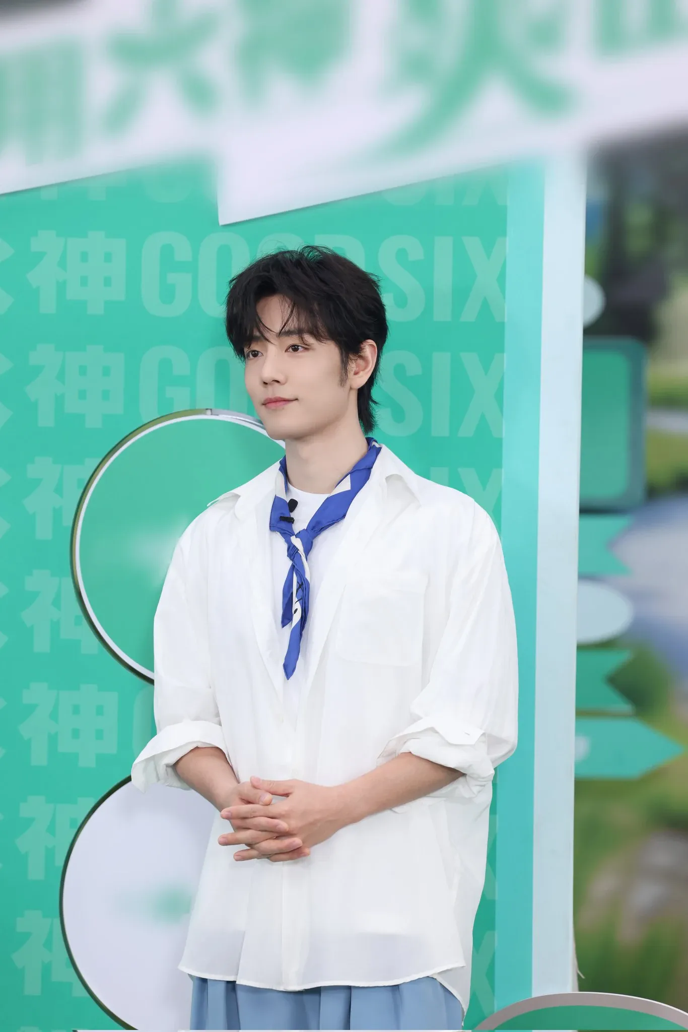 Behind-the-scenes cut of Xiao Zhan