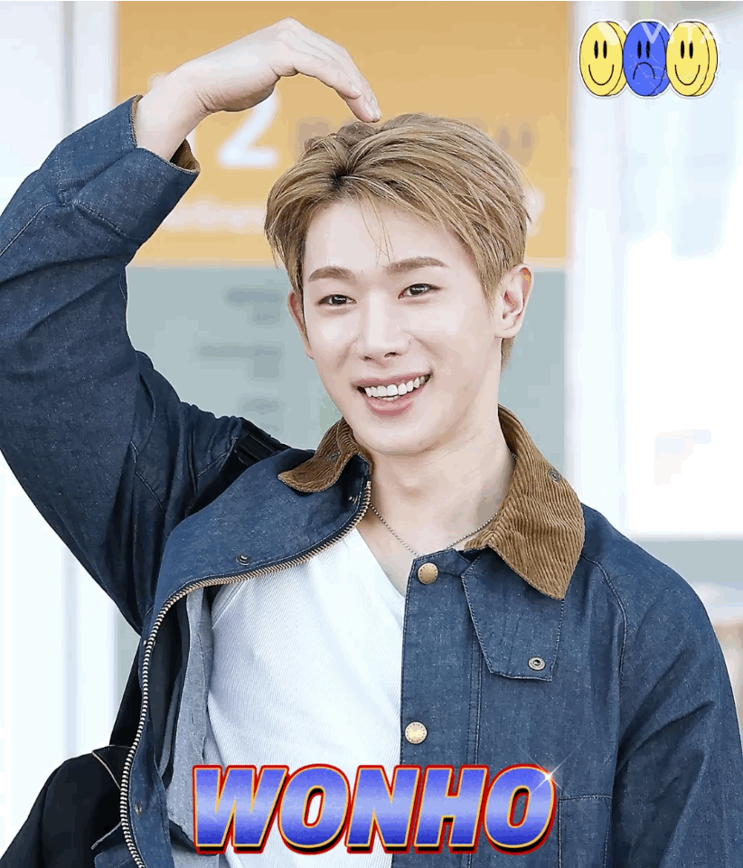 A moment captured by Wonho's fan